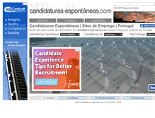 Tablet Screenshot of candidaturas-espontaneas.com